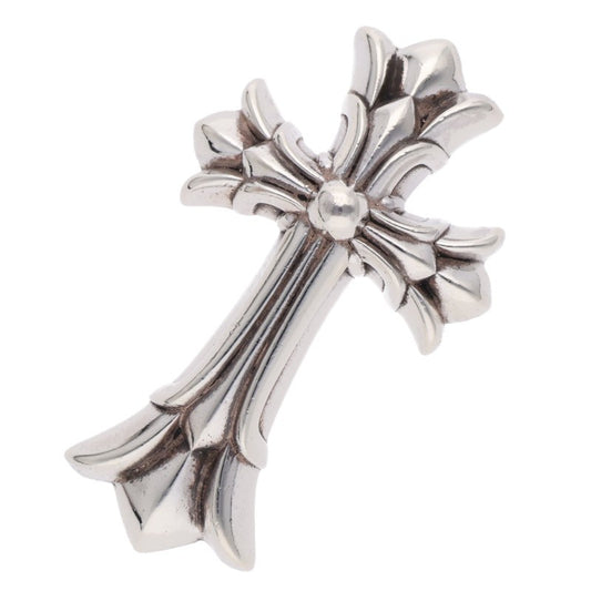 Chrome Hearts Small Double CH Silver Pendant Size ONE SIZE