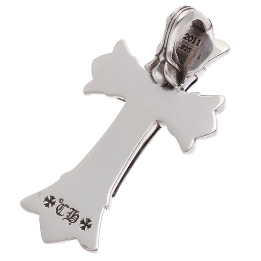 Chrome Hearts Small Double CH Silver Pendant Size ONE SIZE