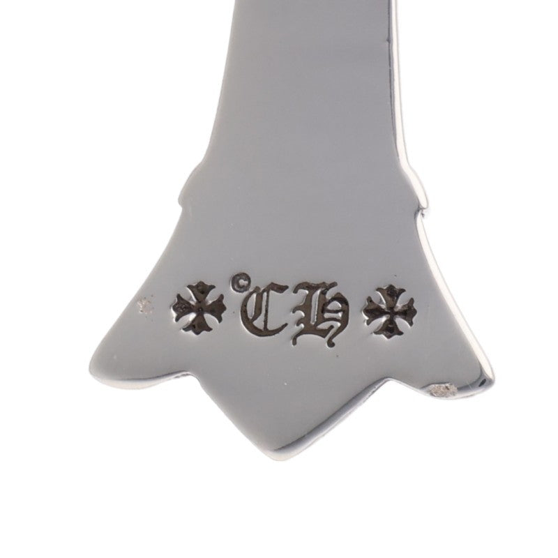 Chrome Hearts Small Double CH Silver Pendant Size ONE SIZE