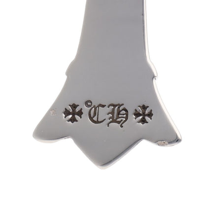 Chrome Hearts Small Double CH Silver Pendant Size ONE SIZE