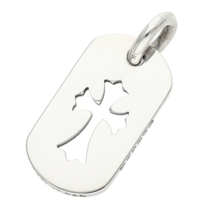 Chrome Hearts 925 Silver Small Dogtag Necklace Size ONE SIZE
