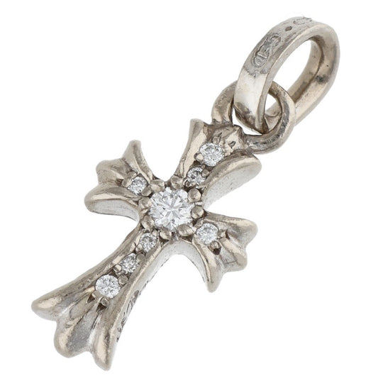 Chrome Hearts 18KWG BBYFAT Pave Diamond Charm Size ONE SIZE
