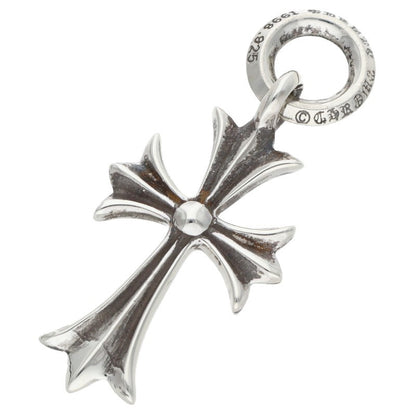 Chrome Hearts Tiny CH Cross Charm Necklace Silver 925
