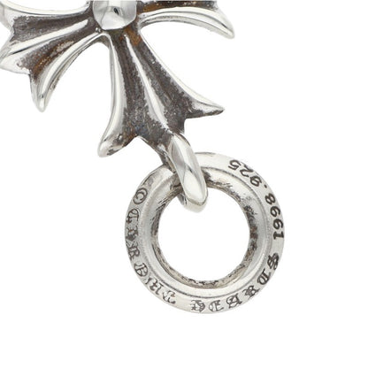 Chrome Hearts Tiny CH Cross Charm Necklace Silver 925