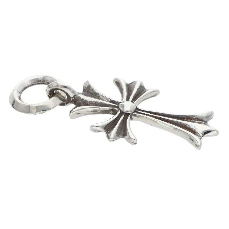 Chrome Hearts Tiny CH Cross Charm Necklace Silver 925
