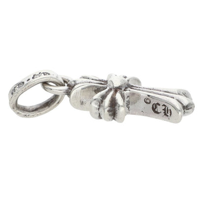 Chrome Hearts CRS Baby Fat Cross Pendant Silver