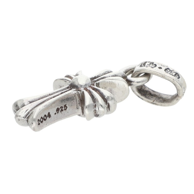 Chrome Hearts CRS Baby Fat Cross Pendant Silver