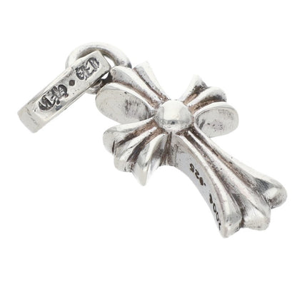 Chrome Hearts CRS Baby Fat Cross Pendant Silver
