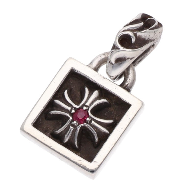 Chrome Hearts Framed CH Plus Pendant Silver Size ONE SIZE