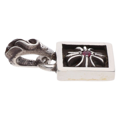 Chrome Hearts Framed CH Plus Pendant Silver Size ONE SIZE