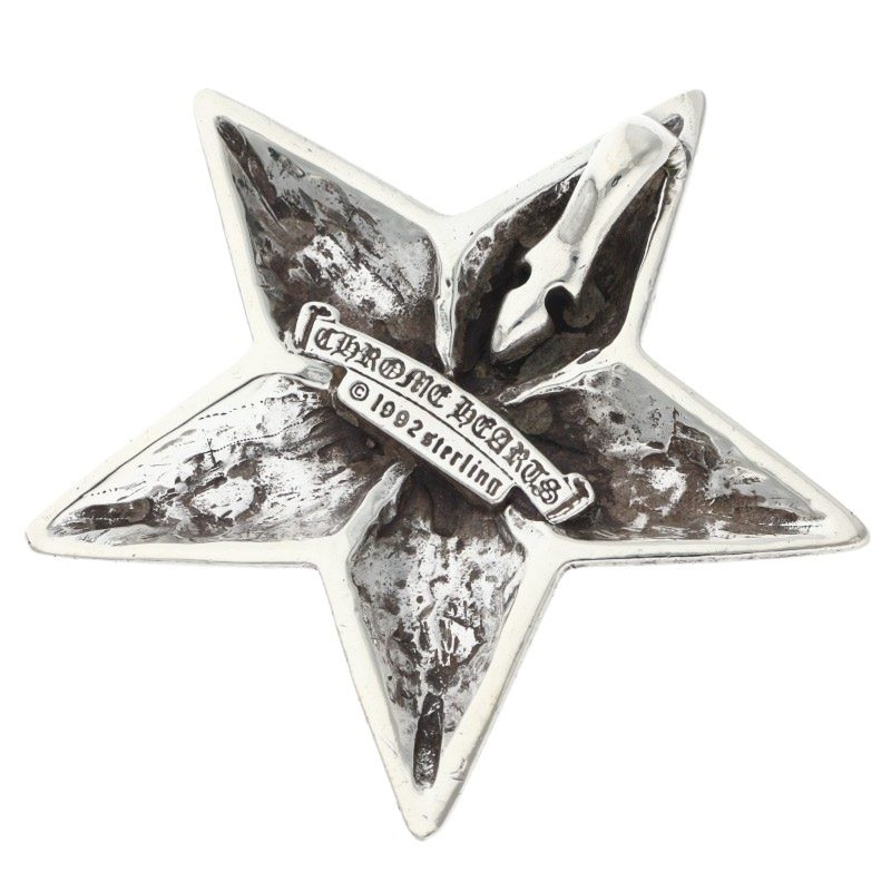 Chrome Hearts Large Star Silver Pendant Size ONE SIZE