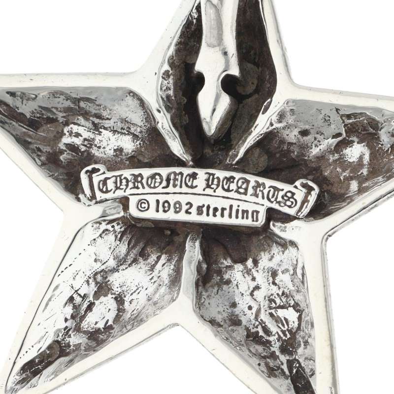 Chrome Hearts Large Star Silver Pendant Size ONE SIZE