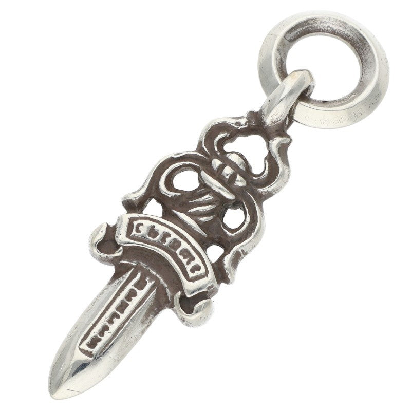 Chrome Hearts #5 Dagger Silver Necklace Charm