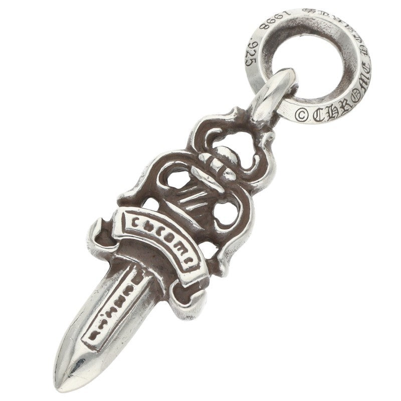 Chrome Hearts #5 Dagger Silver Necklace Charm