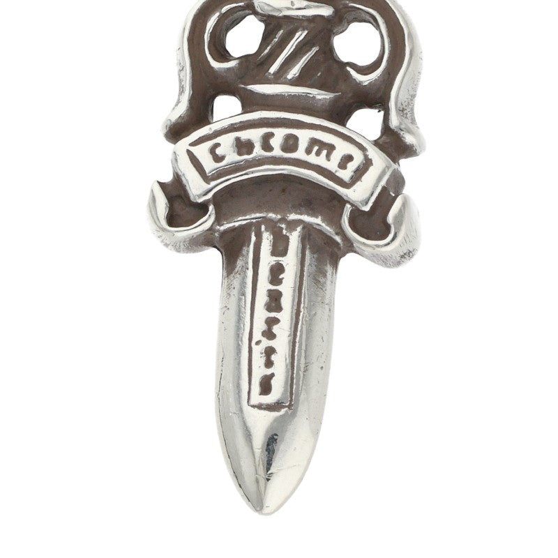 Chrome Hearts #5 Dagger Silver Necklace Charm