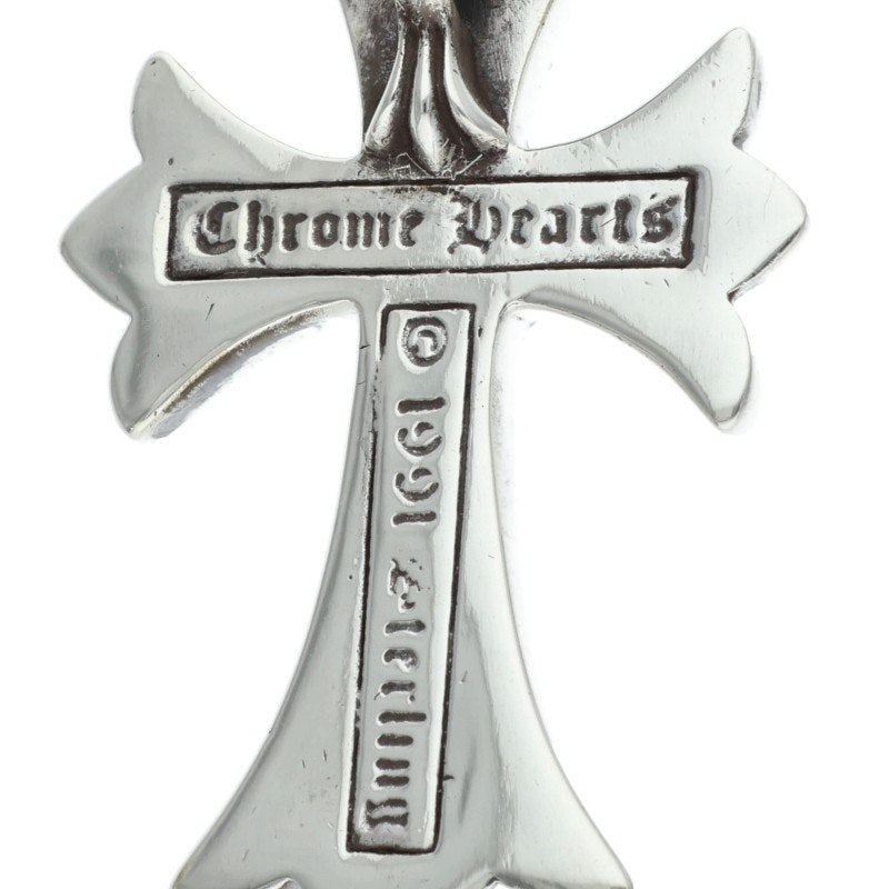 Chrome Hearts CH CRS SML W Bale Silver Necklace