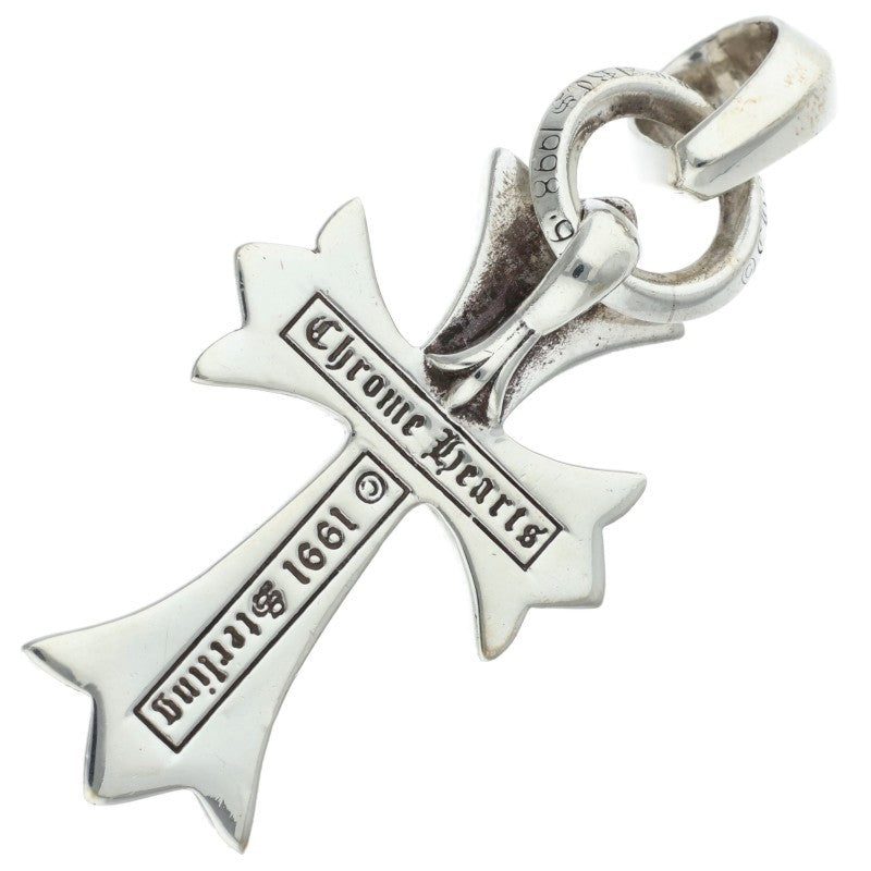 Chrome Hearts CH CRS SML W Bale Silver Necklace