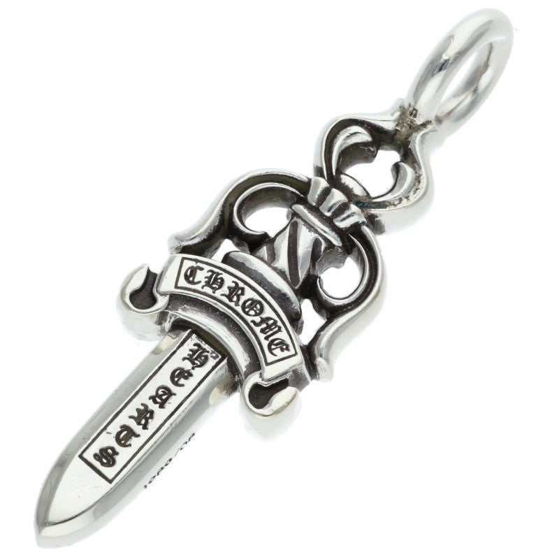 Chrome Hearts Double Dagger Silver Charm