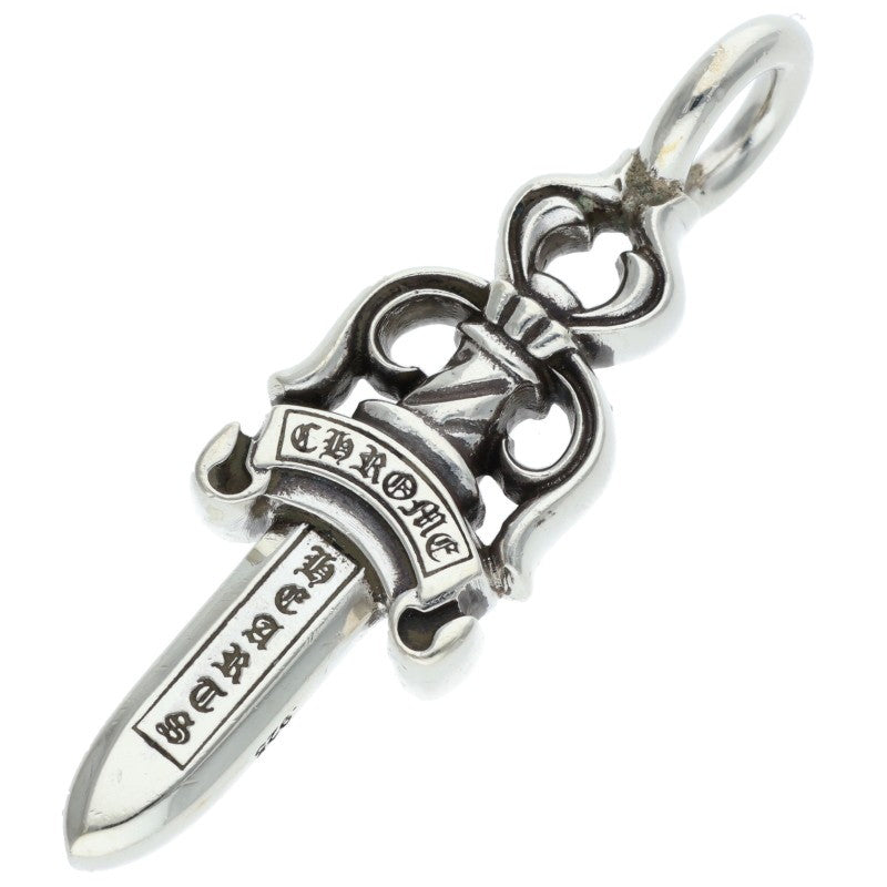Chrome Hearts Double Dagger Silver Charm