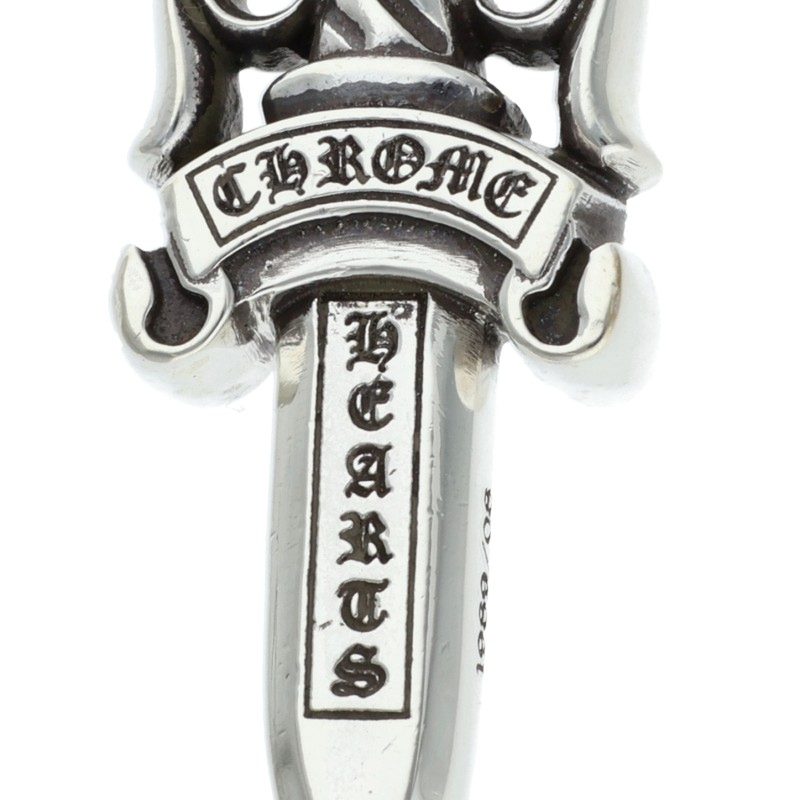 Chrome Hearts Double Dagger Silver Charm