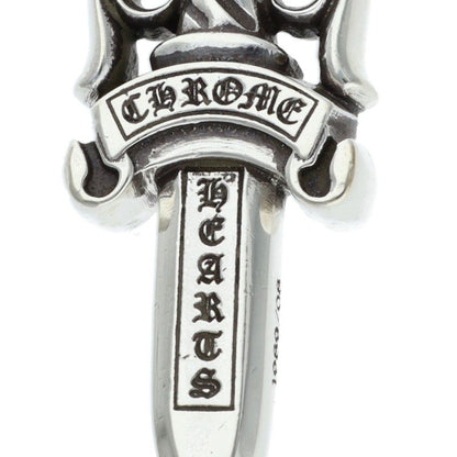 Chrome Hearts Double Dagger Silver Charm