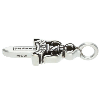 Chrome Hearts Double Dagger Silver Charm