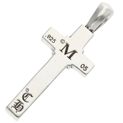 Chrome Hearts Mapplethorpe Cross Silver Charm Pendant