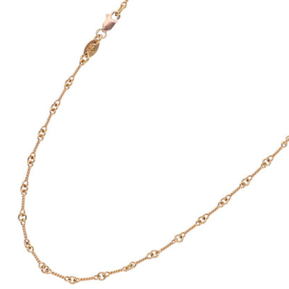 Chrome Hearts 22K T18 Twist Necklace Yellow Size 18INCH