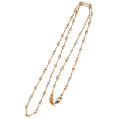 Chrome Hearts 22K T18 Twist Necklace Yellow Size 18INCH