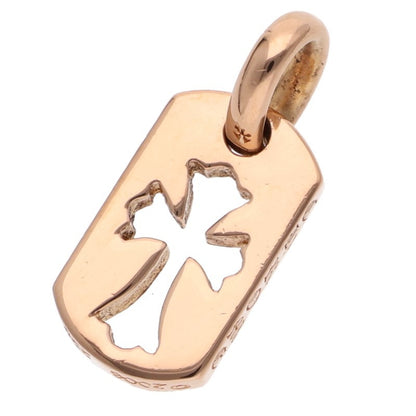 Chrome Hearts 22K TNY CO CRS P D Dog Tag Charm Size ONE SIZE