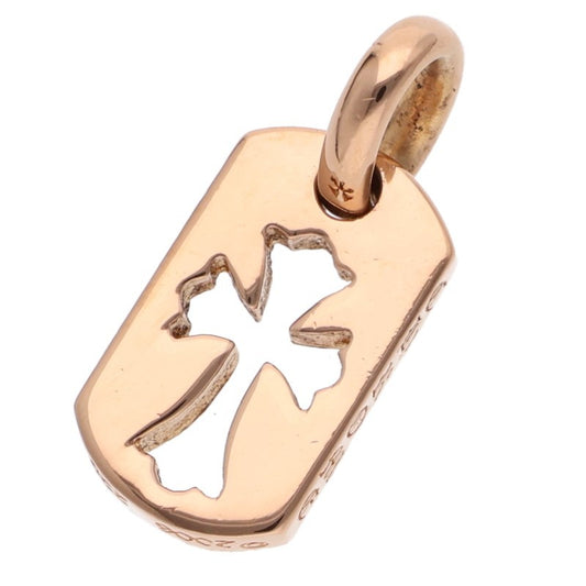Chrome Hearts 22K TNY CO CRS P D Dog Tag Charm Size ONE SIZE