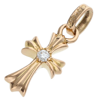 Chrome Hearts 22K Baby Fat Double Diamond Charm