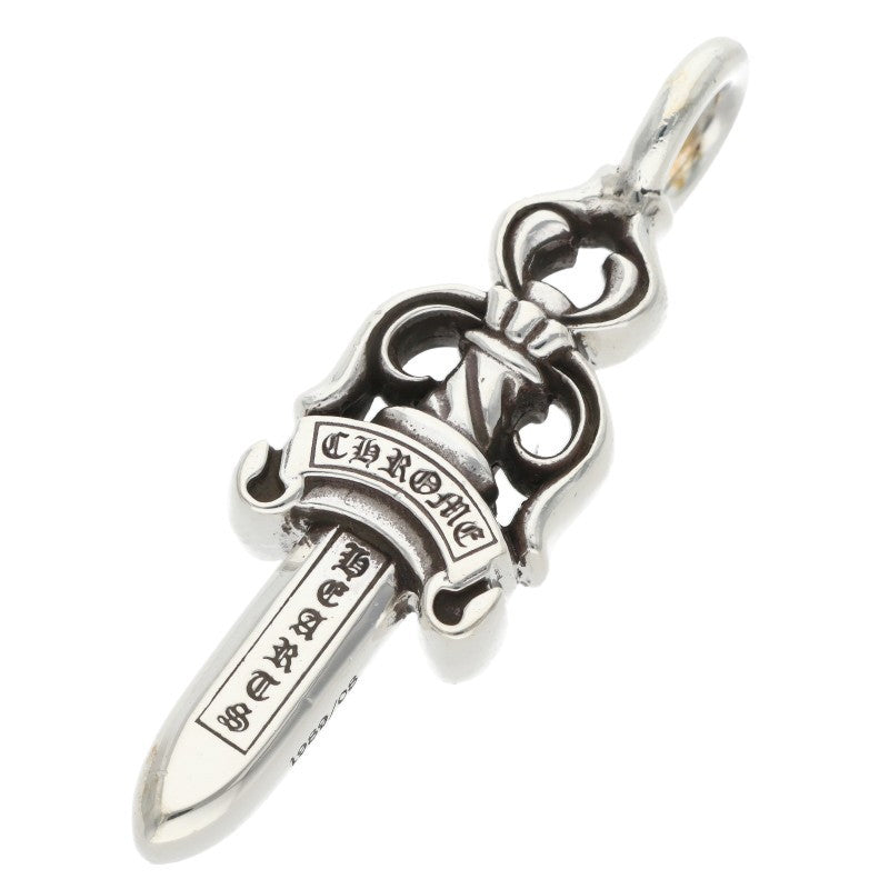Chrome Hearts Double Dagger Silver Charm