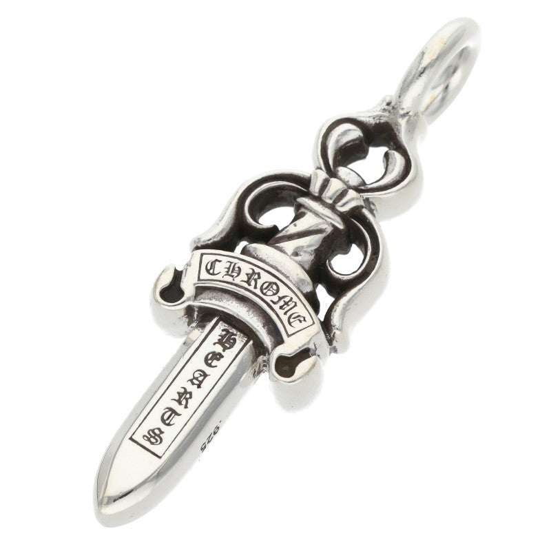 Chrome Hearts Double Dagger Silver Charm
