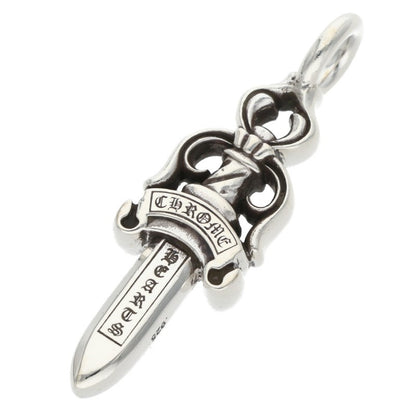 Chrome Hearts Double Dagger Silver Charm