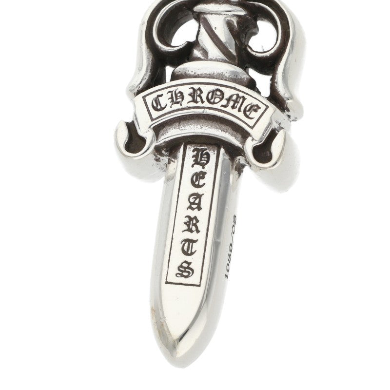 Chrome Hearts Double Dagger Silver Charm