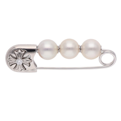 Chrome Hearts MIKIMOTO CH Plus Pearl Brooch Size ONE SIZE