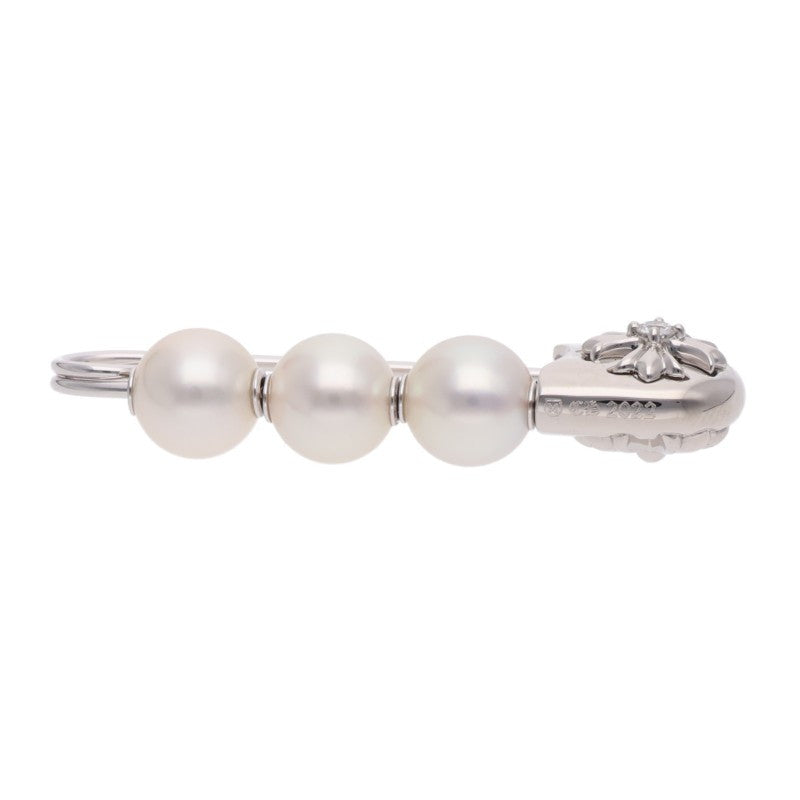 Chrome Hearts MIKIMOTO CH Plus Pearl Brooch Size ONE SIZE