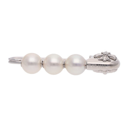 Chrome Hearts MIKIMOTO CH Plus Pearl Brooch Size ONE SIZE