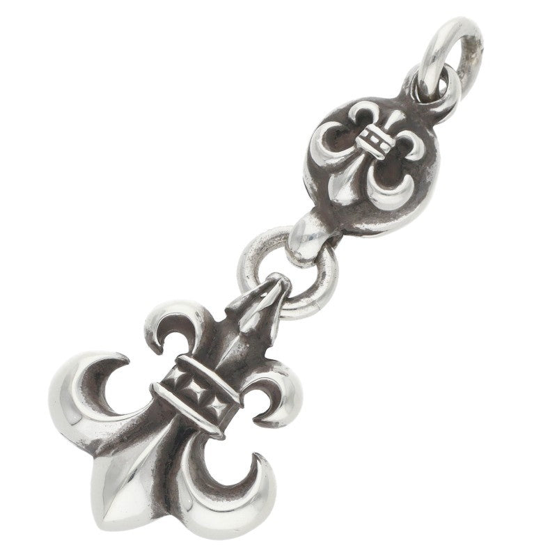 Chrome Hearts Old 1 Ball BS Fleur Charm Silver Size ONE SIZE