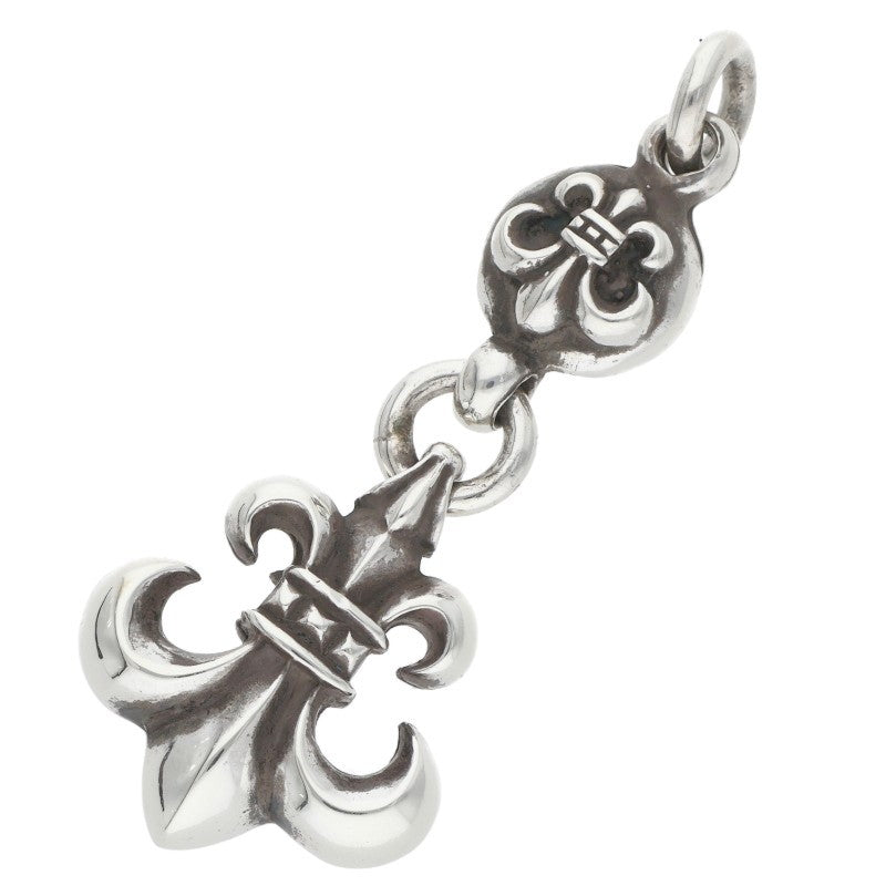 Chrome Hearts Old 1 Ball BS Fleur Charm Silver Size ONE SIZE