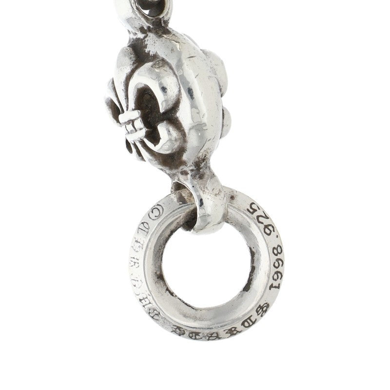 Chrome Hearts 1BALL BS FLEUR Silver Necklace Charm