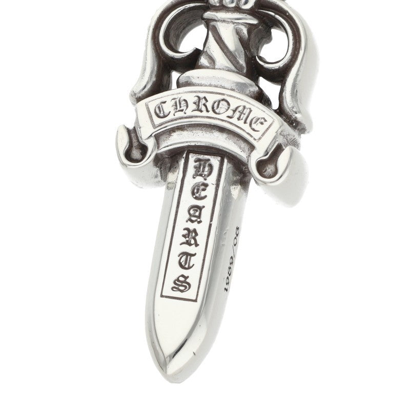 Chrome Hearts Double Dagger Silver Pendant