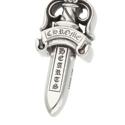 Chrome Hearts Double Dagger Silver Pendant