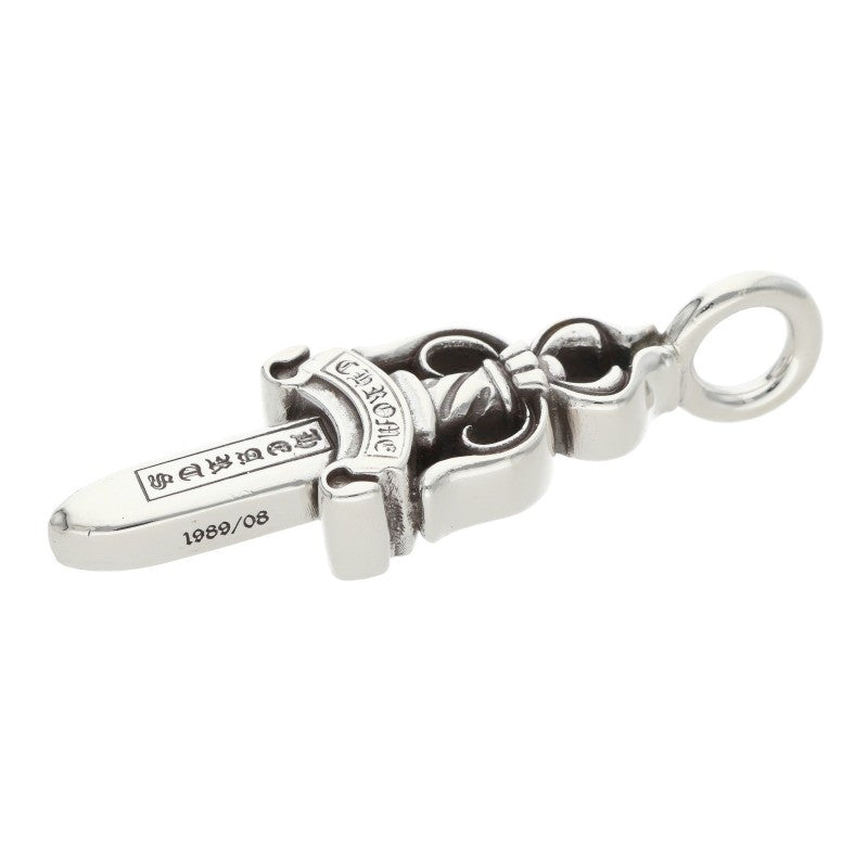 Chrome Hearts Double Dagger Silver Pendant