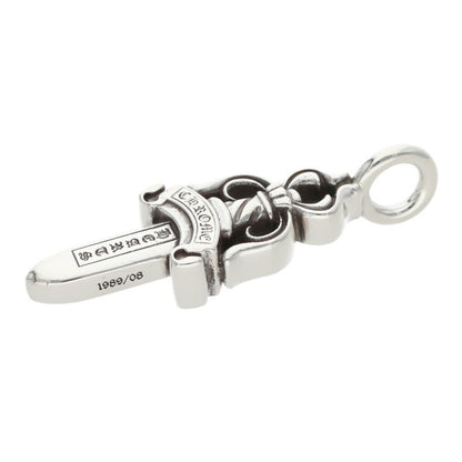 Chrome Hearts Double Dagger Silver Pendant