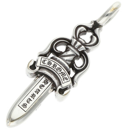 Chrome Hearts Double Dagger Silver Pendant
