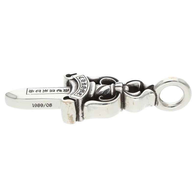 Chrome Hearts Double Dagger Silver Pendant