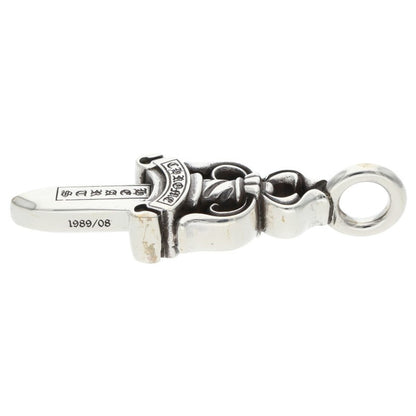 Chrome Hearts Double Dagger Silver Pendant