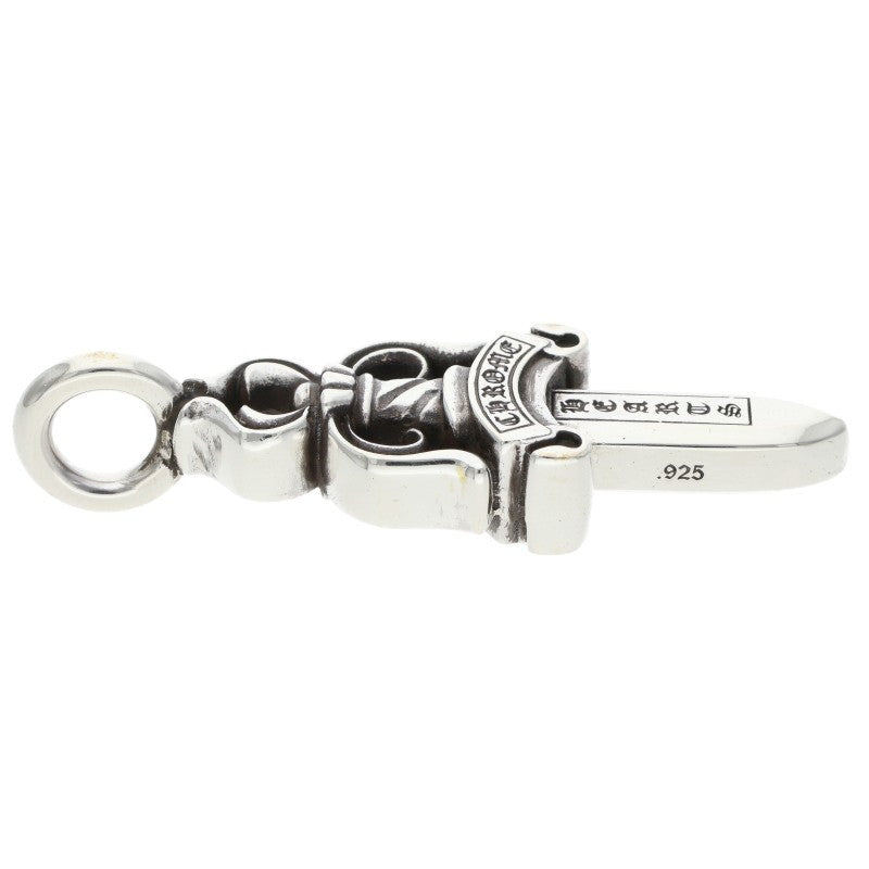 Chrome Hearts Double Dagger Silver Pendant